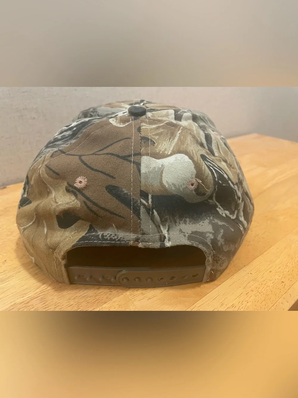 Vintage Camo California Hunter Education Ball Cap Quail